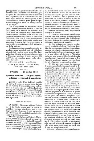 Annali della giurisprudenza italiana raccolta generale delle decisioni delle Corti di cassazione e d'appello in materia civile, criminale, commerciale, di diritto pubblico e amministrativo, e di procedura civile e penale