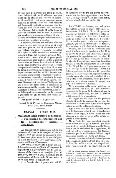 Annali della giurisprudenza italiana raccolta generale delle decisioni delle Corti di cassazione e d'appello in materia civile, criminale, commerciale, di diritto pubblico e amministrativo, e di procedura civile e penale