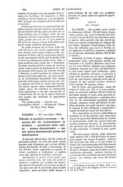 Annali della giurisprudenza italiana raccolta generale delle decisioni delle Corti di cassazione e d'appello in materia civile, criminale, commerciale, di diritto pubblico e amministrativo, e di procedura civile e penale