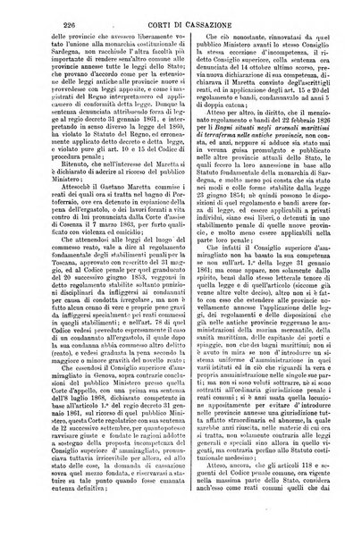 Annali della giurisprudenza italiana raccolta generale delle decisioni delle Corti di cassazione e d'appello in materia civile, criminale, commerciale, di diritto pubblico e amministrativo, e di procedura civile e penale