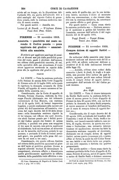 Annali della giurisprudenza italiana raccolta generale delle decisioni delle Corti di cassazione e d'appello in materia civile, criminale, commerciale, di diritto pubblico e amministrativo, e di procedura civile e penale