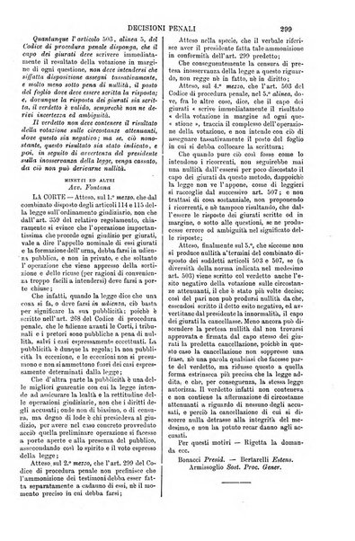 Annali della giurisprudenza italiana raccolta generale delle decisioni delle Corti di cassazione e d'appello in materia civile, criminale, commerciale, di diritto pubblico e amministrativo, e di procedura civile e penale