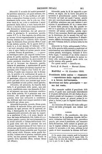 Annali della giurisprudenza italiana raccolta generale delle decisioni delle Corti di cassazione e d'appello in materia civile, criminale, commerciale, di diritto pubblico e amministrativo, e di procedura civile e penale