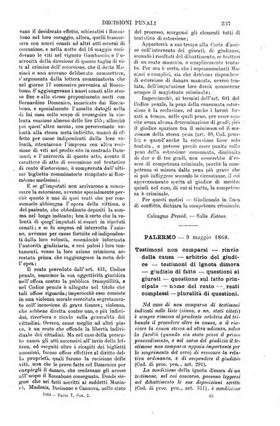 Annali della giurisprudenza italiana raccolta generale delle decisioni delle Corti di cassazione e d'appello in materia civile, criminale, commerciale, di diritto pubblico e amministrativo, e di procedura civile e penale