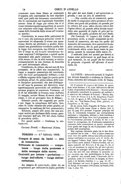 Annali della giurisprudenza italiana raccolta generale delle decisioni delle Corti di cassazione e d'appello in materia civile, criminale, commerciale, di diritto pubblico e amministrativo, e di procedura civile e penale