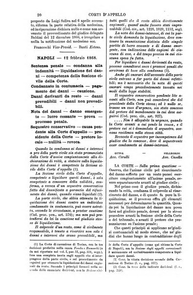 Annali della giurisprudenza italiana raccolta generale delle decisioni delle Corti di cassazione e d'appello in materia civile, criminale, commerciale, di diritto pubblico e amministrativo, e di procedura civile e penale