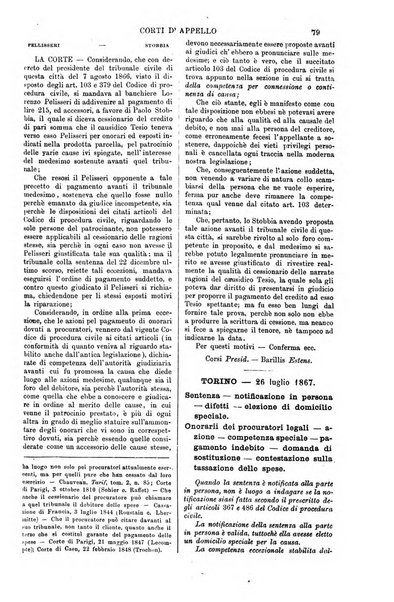 Annali della giurisprudenza italiana raccolta generale delle decisioni delle Corti di cassazione e d'appello in materia civile, criminale, commerciale, di diritto pubblico e amministrativo, e di procedura civile e penale