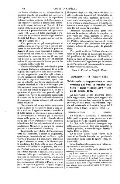 Annali della giurisprudenza italiana raccolta generale delle decisioni delle Corti di cassazione e d'appello in materia civile, criminale, commerciale, di diritto pubblico e amministrativo, e di procedura civile e penale