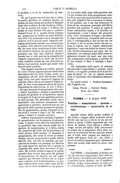 Annali della giurisprudenza italiana raccolta generale delle decisioni delle Corti di cassazione e d'appello in materia civile, criminale, commerciale, di diritto pubblico e amministrativo, e di procedura civile e penale