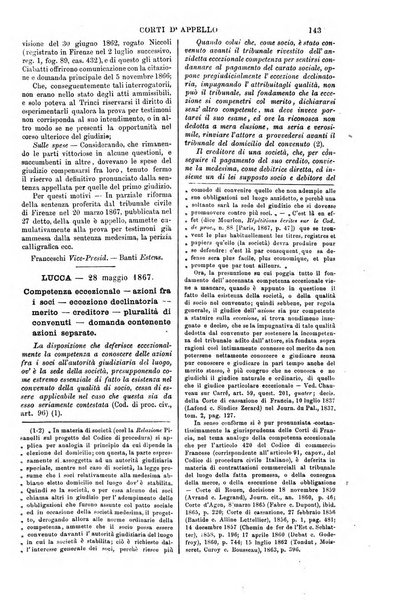 Annali della giurisprudenza italiana raccolta generale delle decisioni delle Corti di cassazione e d'appello in materia civile, criminale, commerciale, di diritto pubblico e amministrativo, e di procedura civile e penale