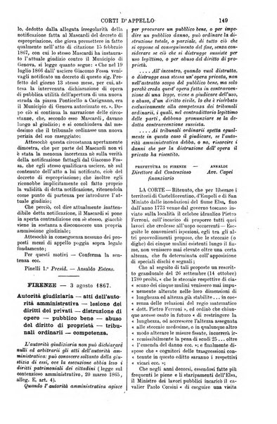 Annali della giurisprudenza italiana raccolta generale delle decisioni delle Corti di cassazione e d'appello in materia civile, criminale, commerciale, di diritto pubblico e amministrativo, e di procedura civile e penale