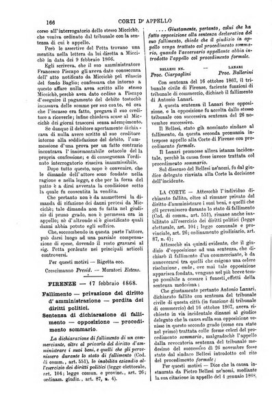 Annali della giurisprudenza italiana raccolta generale delle decisioni delle Corti di cassazione e d'appello in materia civile, criminale, commerciale, di diritto pubblico e amministrativo, e di procedura civile e penale