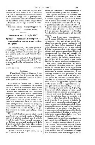 Annali della giurisprudenza italiana raccolta generale delle decisioni delle Corti di cassazione e d'appello in materia civile, criminale, commerciale, di diritto pubblico e amministrativo, e di procedura civile e penale