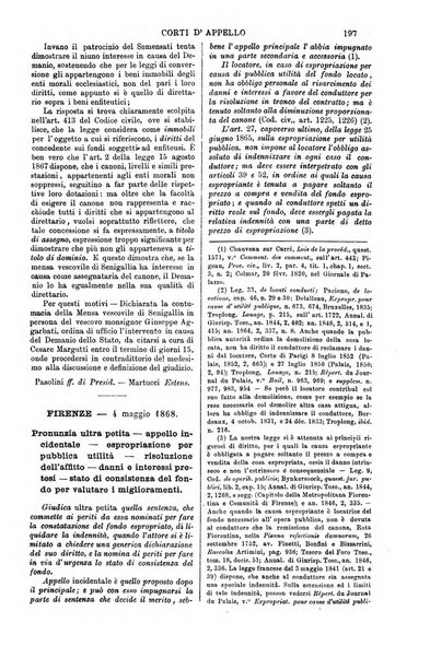 Annali della giurisprudenza italiana raccolta generale delle decisioni delle Corti di cassazione e d'appello in materia civile, criminale, commerciale, di diritto pubblico e amministrativo, e di procedura civile e penale