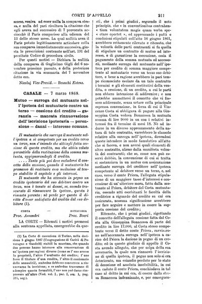 Annali della giurisprudenza italiana raccolta generale delle decisioni delle Corti di cassazione e d'appello in materia civile, criminale, commerciale, di diritto pubblico e amministrativo, e di procedura civile e penale