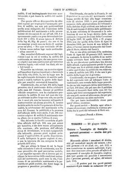 Annali della giurisprudenza italiana raccolta generale delle decisioni delle Corti di cassazione e d'appello in materia civile, criminale, commerciale, di diritto pubblico e amministrativo, e di procedura civile e penale