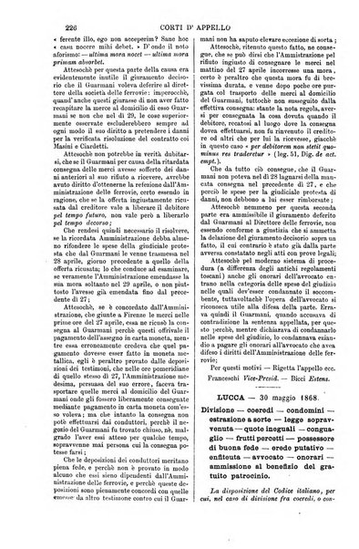 Annali della giurisprudenza italiana raccolta generale delle decisioni delle Corti di cassazione e d'appello in materia civile, criminale, commerciale, di diritto pubblico e amministrativo, e di procedura civile e penale