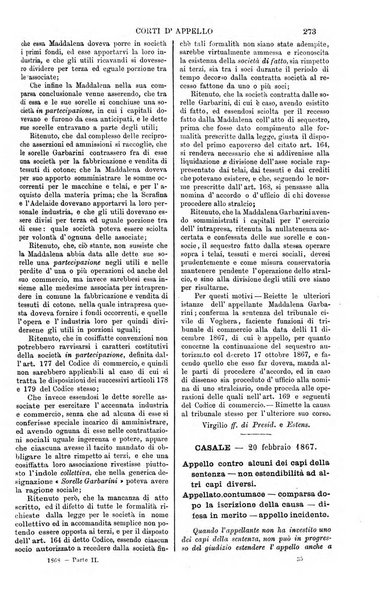 Annali della giurisprudenza italiana raccolta generale delle decisioni delle Corti di cassazione e d'appello in materia civile, criminale, commerciale, di diritto pubblico e amministrativo, e di procedura civile e penale