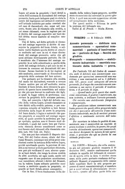 Annali della giurisprudenza italiana raccolta generale delle decisioni delle Corti di cassazione e d'appello in materia civile, criminale, commerciale, di diritto pubblico e amministrativo, e di procedura civile e penale