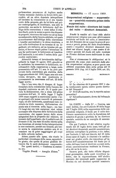 Annali della giurisprudenza italiana raccolta generale delle decisioni delle Corti di cassazione e d'appello in materia civile, criminale, commerciale, di diritto pubblico e amministrativo, e di procedura civile e penale