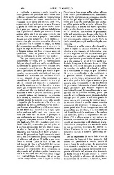 Annali della giurisprudenza italiana raccolta generale delle decisioni delle Corti di cassazione e d'appello in materia civile, criminale, commerciale, di diritto pubblico e amministrativo, e di procedura civile e penale