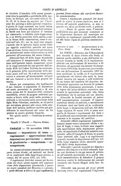 Annali della giurisprudenza italiana raccolta generale delle decisioni delle Corti di cassazione e d'appello in materia civile, criminale, commerciale, di diritto pubblico e amministrativo, e di procedura civile e penale