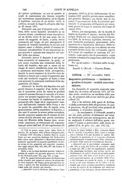 Annali della giurisprudenza italiana raccolta generale delle decisioni delle Corti di cassazione e d'appello in materia civile, criminale, commerciale, di diritto pubblico e amministrativo, e di procedura civile e penale