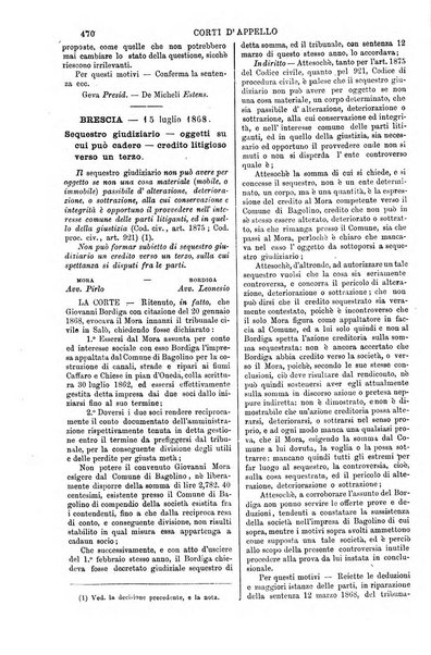 Annali della giurisprudenza italiana raccolta generale delle decisioni delle Corti di cassazione e d'appello in materia civile, criminale, commerciale, di diritto pubblico e amministrativo, e di procedura civile e penale