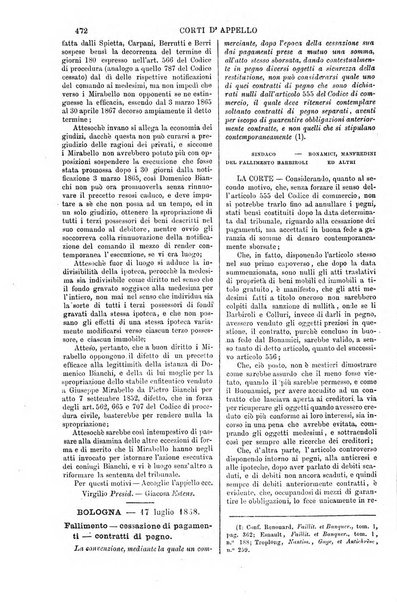 Annali della giurisprudenza italiana raccolta generale delle decisioni delle Corti di cassazione e d'appello in materia civile, criminale, commerciale, di diritto pubblico e amministrativo, e di procedura civile e penale