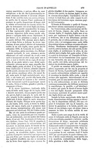 Annali della giurisprudenza italiana raccolta generale delle decisioni delle Corti di cassazione e d'appello in materia civile, criminale, commerciale, di diritto pubblico e amministrativo, e di procedura civile e penale