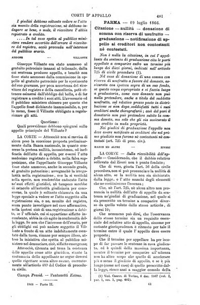 Annali della giurisprudenza italiana raccolta generale delle decisioni delle Corti di cassazione e d'appello in materia civile, criminale, commerciale, di diritto pubblico e amministrativo, e di procedura civile e penale