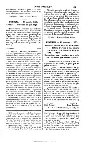 Annali della giurisprudenza italiana raccolta generale delle decisioni delle Corti di cassazione e d'appello in materia civile, criminale, commerciale, di diritto pubblico e amministrativo, e di procedura civile e penale