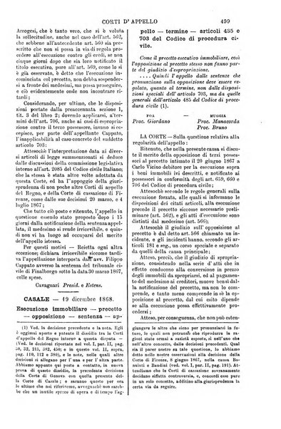 Annali della giurisprudenza italiana raccolta generale delle decisioni delle Corti di cassazione e d'appello in materia civile, criminale, commerciale, di diritto pubblico e amministrativo, e di procedura civile e penale