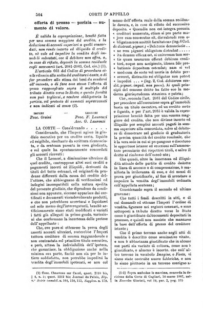 Annali della giurisprudenza italiana raccolta generale delle decisioni delle Corti di cassazione e d'appello in materia civile, criminale, commerciale, di diritto pubblico e amministrativo, e di procedura civile e penale