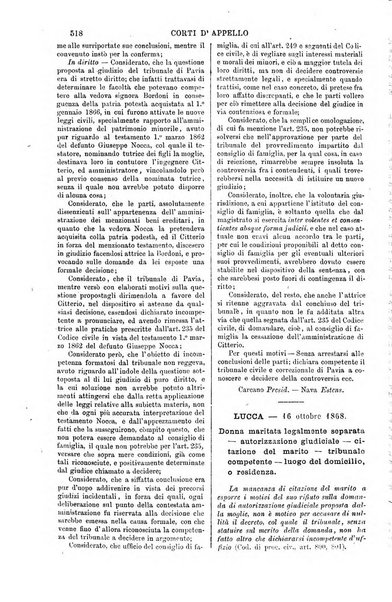 Annali della giurisprudenza italiana raccolta generale delle decisioni delle Corti di cassazione e d'appello in materia civile, criminale, commerciale, di diritto pubblico e amministrativo, e di procedura civile e penale