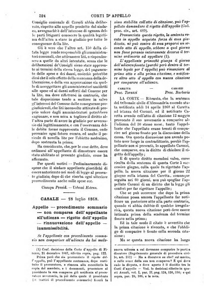 Annali della giurisprudenza italiana raccolta generale delle decisioni delle Corti di cassazione e d'appello in materia civile, criminale, commerciale, di diritto pubblico e amministrativo, e di procedura civile e penale