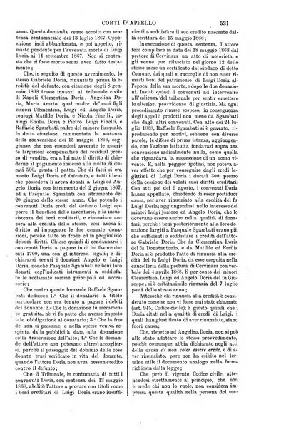 Annali della giurisprudenza italiana raccolta generale delle decisioni delle Corti di cassazione e d'appello in materia civile, criminale, commerciale, di diritto pubblico e amministrativo, e di procedura civile e penale