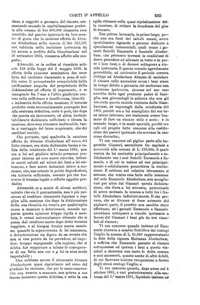 Annali della giurisprudenza italiana raccolta generale delle decisioni delle Corti di cassazione e d'appello in materia civile, criminale, commerciale, di diritto pubblico e amministrativo, e di procedura civile e penale