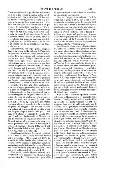 Annali della giurisprudenza italiana raccolta generale delle decisioni delle Corti di cassazione e d'appello in materia civile, criminale, commerciale, di diritto pubblico e amministrativo, e di procedura civile e penale