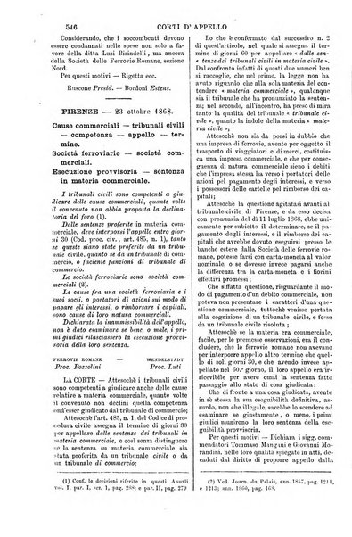 Annali della giurisprudenza italiana raccolta generale delle decisioni delle Corti di cassazione e d'appello in materia civile, criminale, commerciale, di diritto pubblico e amministrativo, e di procedura civile e penale