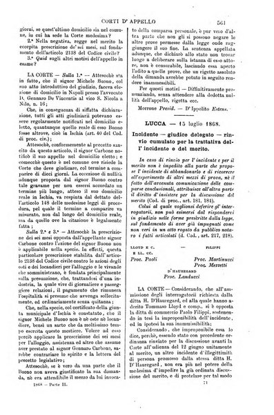 Annali della giurisprudenza italiana raccolta generale delle decisioni delle Corti di cassazione e d'appello in materia civile, criminale, commerciale, di diritto pubblico e amministrativo, e di procedura civile e penale