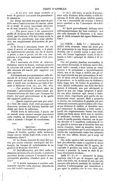 Annali della giurisprudenza italiana raccolta generale delle decisioni delle Corti di cassazione e d'appello in materia civile, criminale, commerciale, di diritto pubblico e amministrativo, e di procedura civile e penale