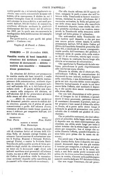 Annali della giurisprudenza italiana raccolta generale delle decisioni delle Corti di cassazione e d'appello in materia civile, criminale, commerciale, di diritto pubblico e amministrativo, e di procedura civile e penale