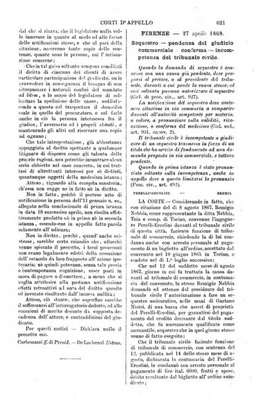 Annali della giurisprudenza italiana raccolta generale delle decisioni delle Corti di cassazione e d'appello in materia civile, criminale, commerciale, di diritto pubblico e amministrativo, e di procedura civile e penale