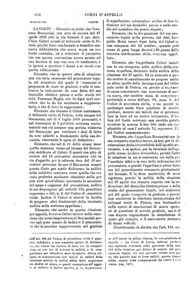 Annali della giurisprudenza italiana raccolta generale delle decisioni delle Corti di cassazione e d'appello in materia civile, criminale, commerciale, di diritto pubblico e amministrativo, e di procedura civile e penale