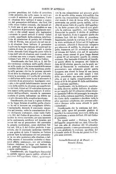 Annali della giurisprudenza italiana raccolta generale delle decisioni delle Corti di cassazione e d'appello in materia civile, criminale, commerciale, di diritto pubblico e amministrativo, e di procedura civile e penale