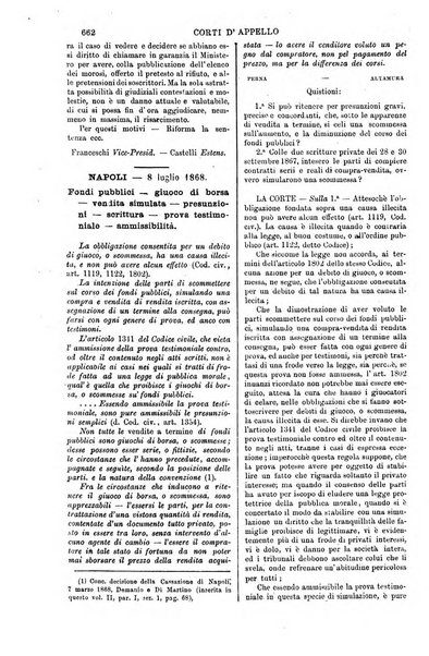 Annali della giurisprudenza italiana raccolta generale delle decisioni delle Corti di cassazione e d'appello in materia civile, criminale, commerciale, di diritto pubblico e amministrativo, e di procedura civile e penale