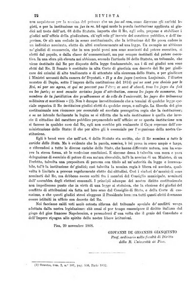 Annali della giurisprudenza italiana raccolta generale delle decisioni delle Corti di cassazione e d'appello in materia civile, criminale, commerciale, di diritto pubblico e amministrativo, e di procedura civile e penale