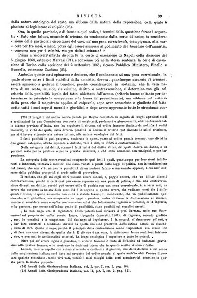 Annali della giurisprudenza italiana raccolta generale delle decisioni delle Corti di cassazione e d'appello in materia civile, criminale, commerciale, di diritto pubblico e amministrativo, e di procedura civile e penale