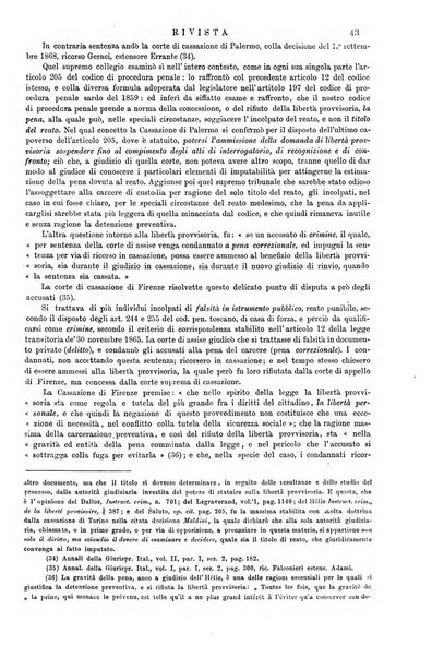 Annali della giurisprudenza italiana raccolta generale delle decisioni delle Corti di cassazione e d'appello in materia civile, criminale, commerciale, di diritto pubblico e amministrativo, e di procedura civile e penale